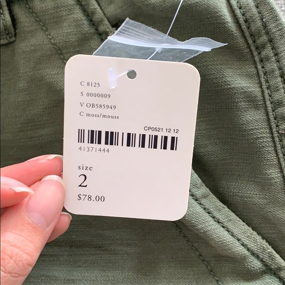 Free people green shorts - Picture 3 of 8